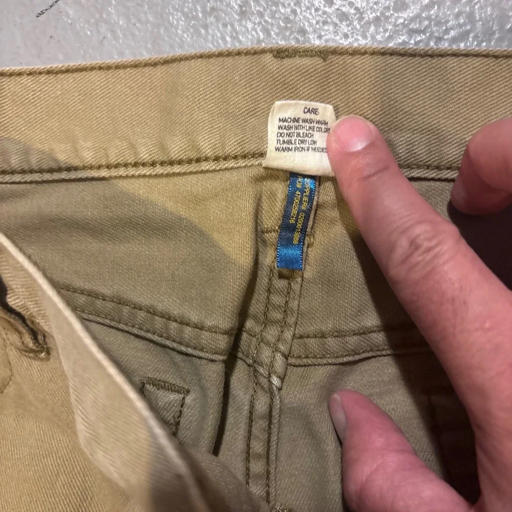 Polo Ralph Lauren Dungarees Men 38/30 Tan Straight Leg Khaki Pants
